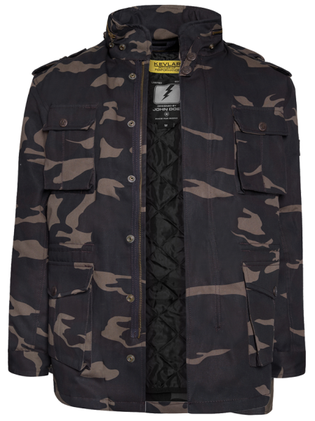 JOHN DOE Jacket - &quot;Field Jacket XTM&quot; - camouflage
