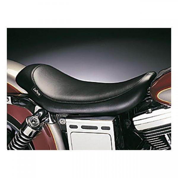 LEPERA Seat LePera, Silhouette solo seat. Smooth. Gel - 96-03 Dyna FXDWG (NU)