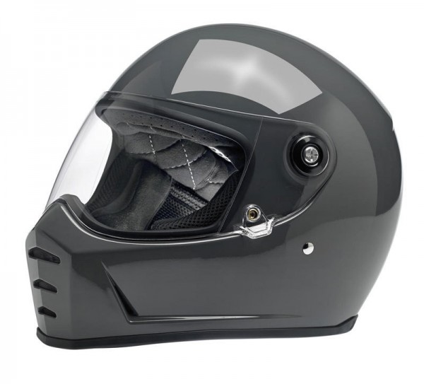 BILTWELL Lane Splitter Storm Grey Motorcycle Helmet