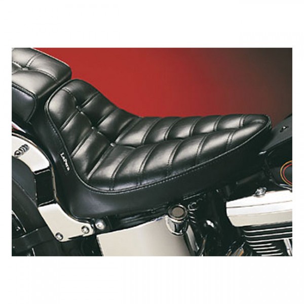 LEPERA Seat LePera, Cobra solo seat. Pleated - 84-99 SOFTAIL(NU) WITH 150MM REAR TIRE