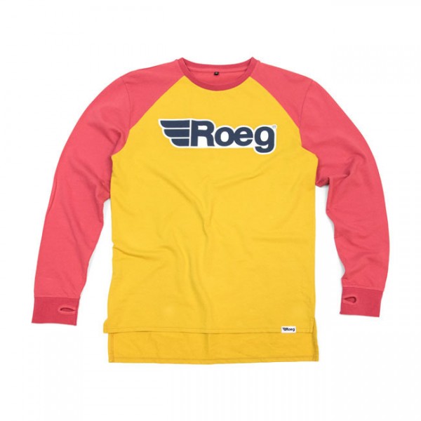 ROEG Ricky Sweatshirt - yellow &amp; red