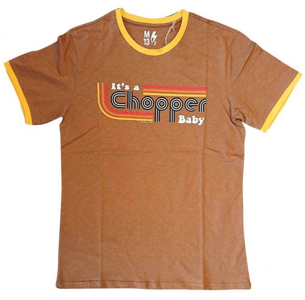 13 1/2 MAGAZINE T-Shirt It's A Chopper Baby brown