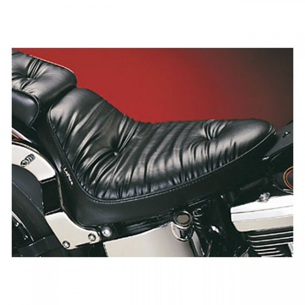 LEPERA Seat LePera, Cobra solo seat. Regal Plush - 00-07 Softail (excl. Deuce) with upto 150mm tire (fender mounted)