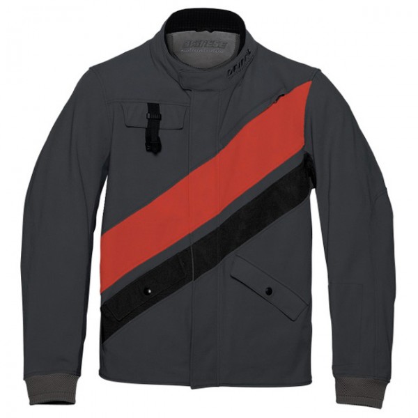 DAINESE 72 Jacket Kayes Tex black and red