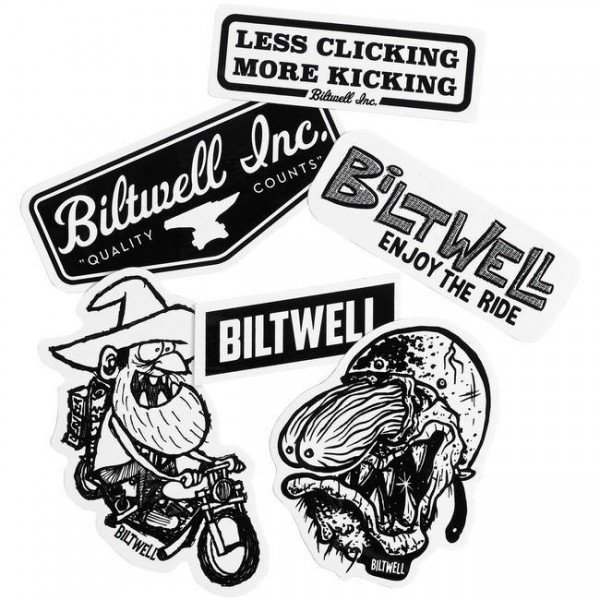 BILTWELL Stickers Fartco Sticker Pack - 6 pieces