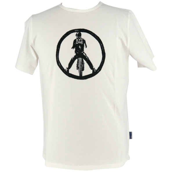 Kytone T-Shirt Peace white