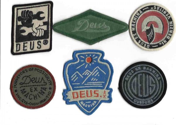 DEUS EX MACHINA Patches Patch Pack 87105 - set of 6 patches