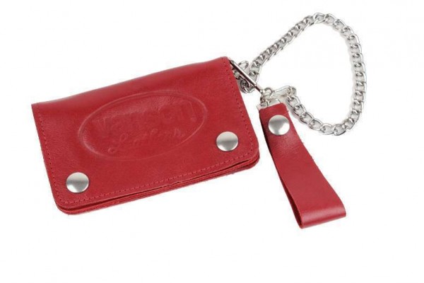 Vanson Leathers Wallet 3 red