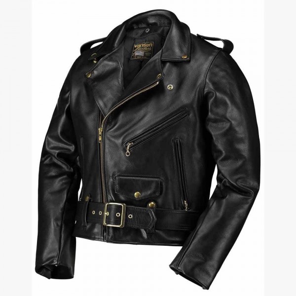 VANSON Jacket - &quot;Model C2&quot; - black