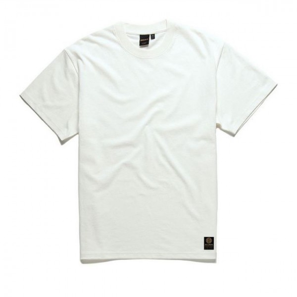 DEUS EX MACHINA T-Shirt Plain Military Tee in Vintage White