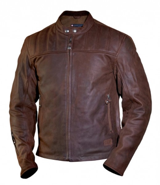 ROLAND SANDS Jacket Enzo - mahogany brown