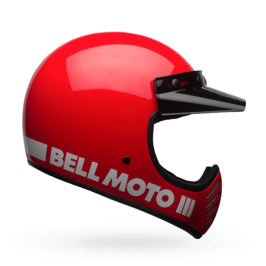 BELL Moto 3 Classic Red - ECE