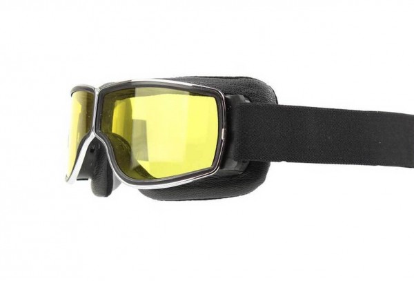AVIATOR Goggles T3 black chrome yellow