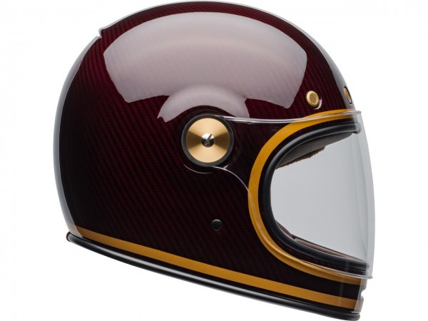 BELL Bullitt Helmet Carbon DLX Transcend Candy Red Gold ECE