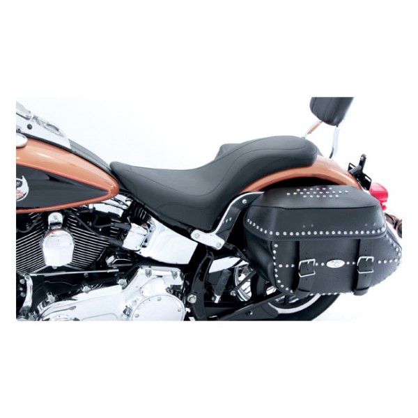 MUSTANG Seat Mustang, Daytripper 2-up one-piece seat - 00-06 Softail (NU)