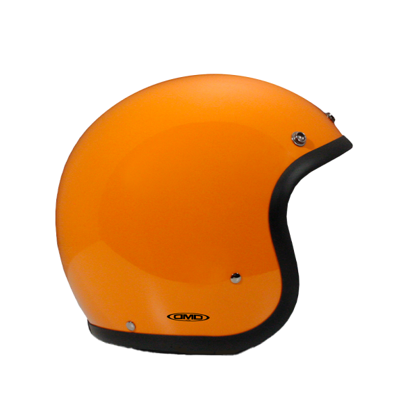 DMD Retro open face helmet Orange ECE.06