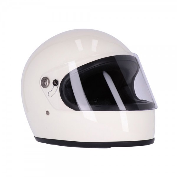 ROEG full face helmet Chase in Vintage White with ECE