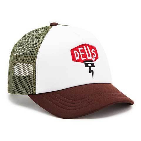 DEUS EX MACHINA Hat Piston Shield 2 Trucker - brown