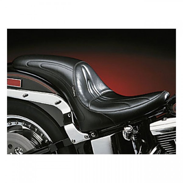 LEPERA Seat LePera, Sorrento Sport 2-up seat - 00-17 Softail (excl. Deuce, FXS, FLS/S) with up to 150mm tire (NU)