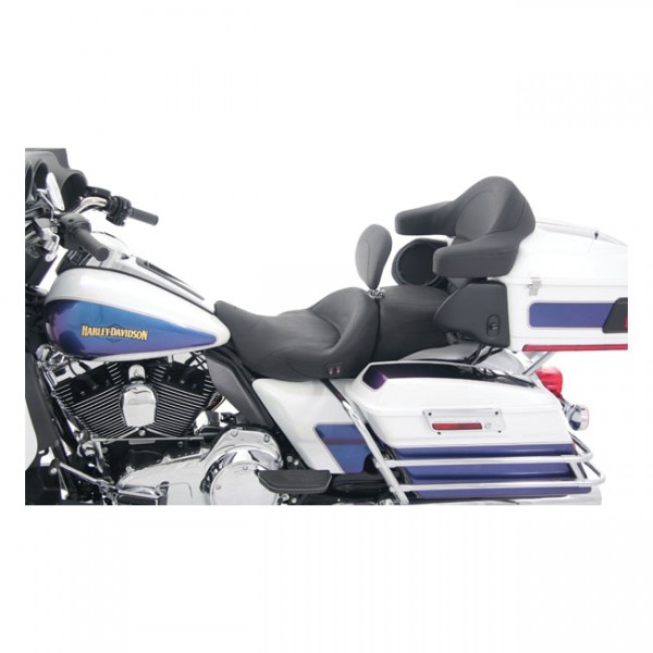 MUSTANG Seat Mustang, Super Touring seat. With rider backrest. Heated - 08-20 Touring