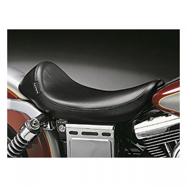 LEPERA Seat LePera, Silhouette Deluxe solo seat. Smooth - 04-05 Dyna (excl. FXDWG) (NU)