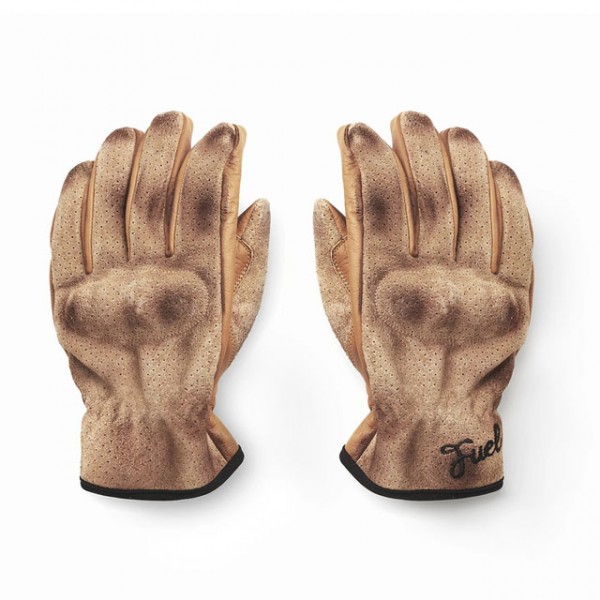 FUEL Gloves Flat in Brown