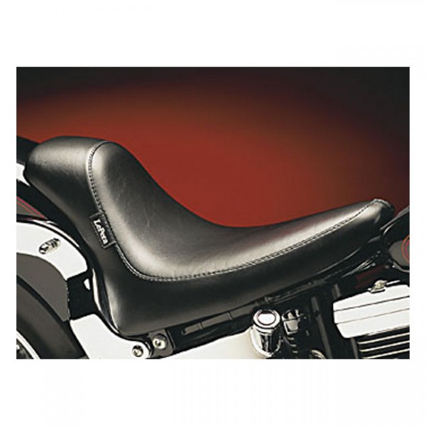 LEPERA Seat LePera, Silhouette Bullet solo seat - 00-07 Softail (excl. FXSTD Deuce). Frame mounted, for up to 150mm tire models