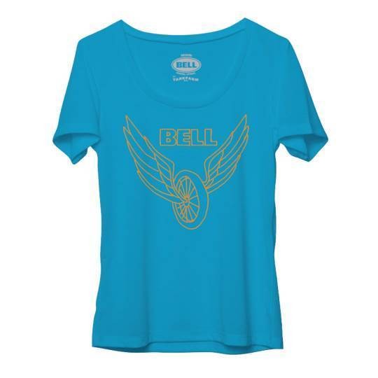 BELL Women&#039;s T-Shirt Wing &amp; Wheel - blue