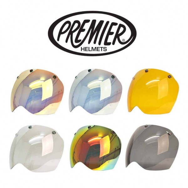 PREMIER Trophy MX Flat Shield - various colours available