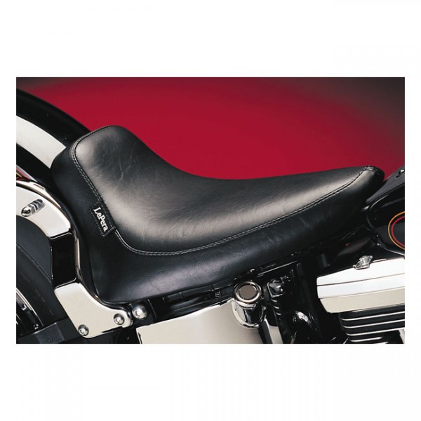 LEPERA Seat LePera, Silhouette solo seat. Smooth - 00-07 Softail with up to 150mm tire, frame mounted (excl. FXSTD Deuce) (NU)