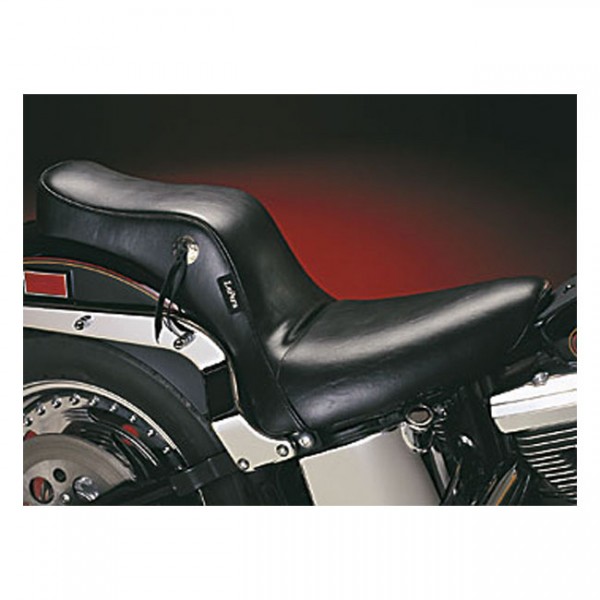 LEPERA Seat LePera, Cherokee 2-up seat. Smooth - 00-17 Softail (excl. FXS, FLS/S) with up to 150mm rear tire (NU)