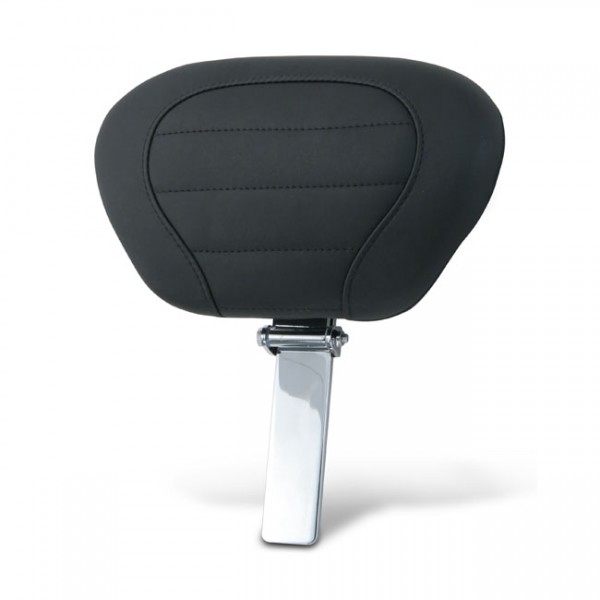 MUSTANG Seat Mustang DeLuxe driver backrest pad &amp; post - 08-20 Touring; 09-20 Tri-Glide