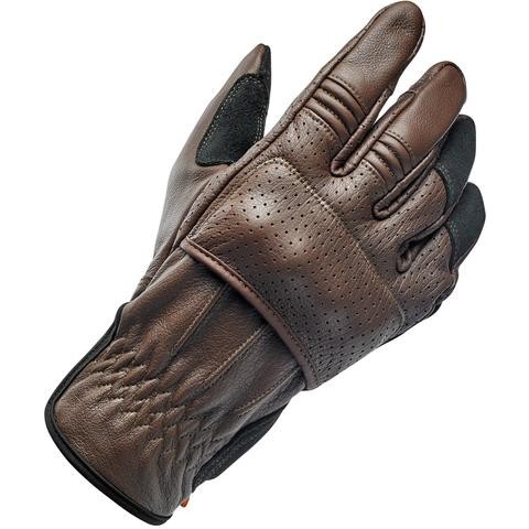 BILTWELL Handschuhe - "Borrego Chocolate/Black CE" - braun & schwarz
