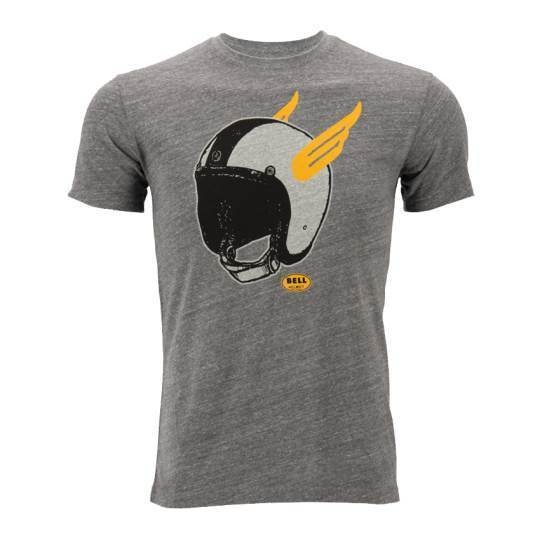 BELL T-Shirt - &quot;God Speed&quot; - grey