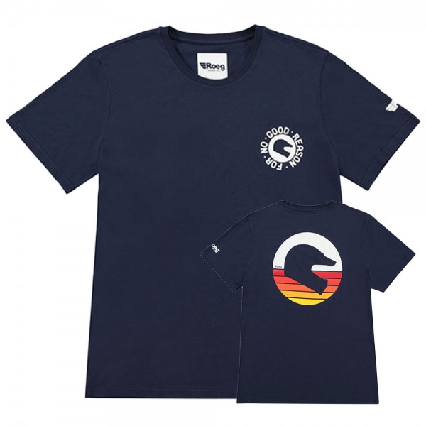 ROEG T-Shirt Peruna in blue