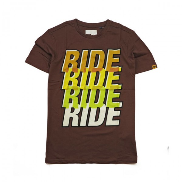ROEG T-Shirt Ride Four Tee brown