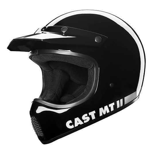 CAST MT II Black Motorradhelm