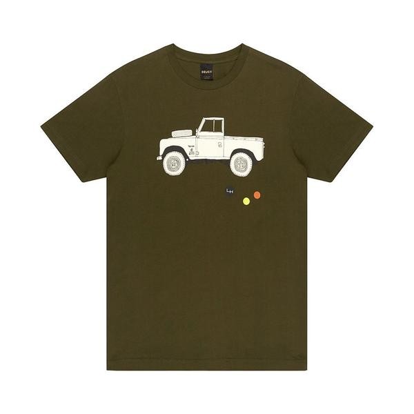 DEUS EX MACHINA T-Shirt Carby Landie Tee Forest Green