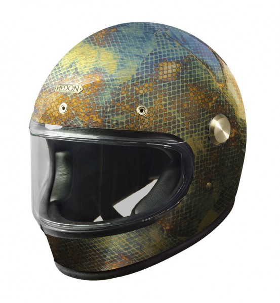 HEDON Heroine Racer 2.0 Metallic Python Motorcycle Helmet