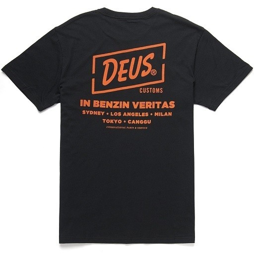 DEUS EX MACHINA T-Shirt Oblique - black