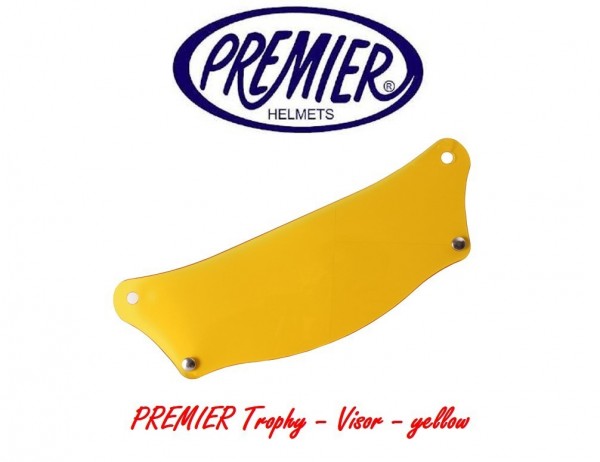 PREMIER Trophy Visor - yellow