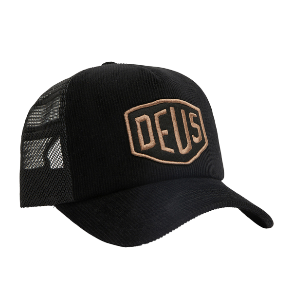 Deus Ex Machina Hat Shield Cord Trucker Black