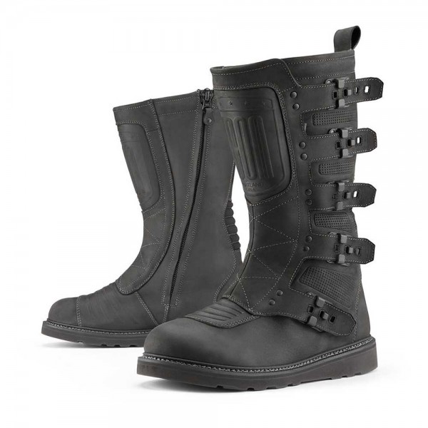 ICON 1000 Motorcycle Boots Elsinore 2 black