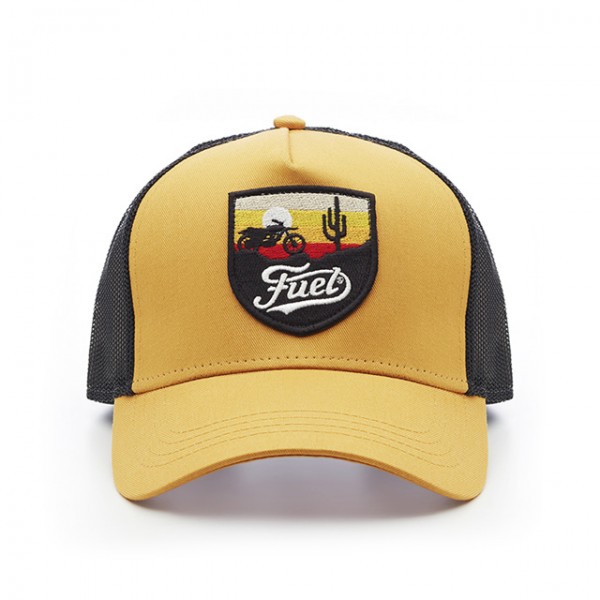 FUEL hat Baja in yellow and black
