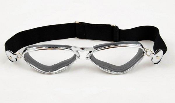 AVIATOR Classic Goggles Mod 4400 chrome and rubber