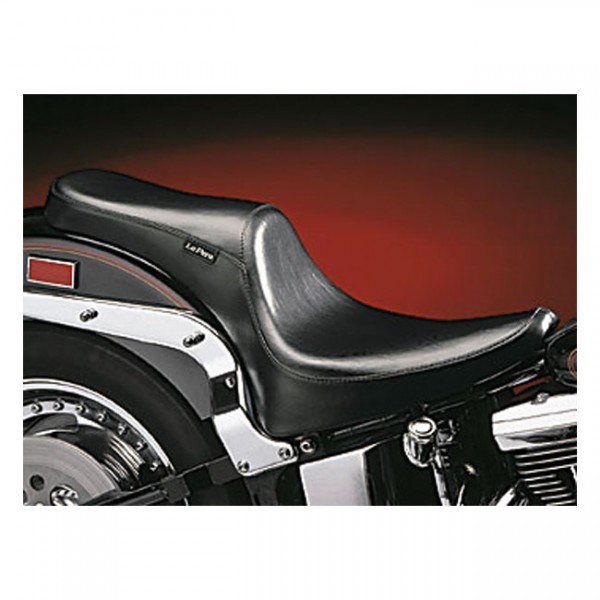 LEPERA Seat LePera, Silhouette Deluxe 2-up seat - 00-17 Softail with up to 150mm rear tire (excl. Deuce) (NU)