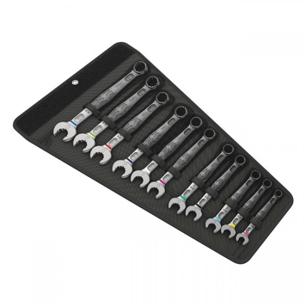 WERA Tools Joker 6003 series open/ box end wrench set Metric - Hexagon screw heads and nuts