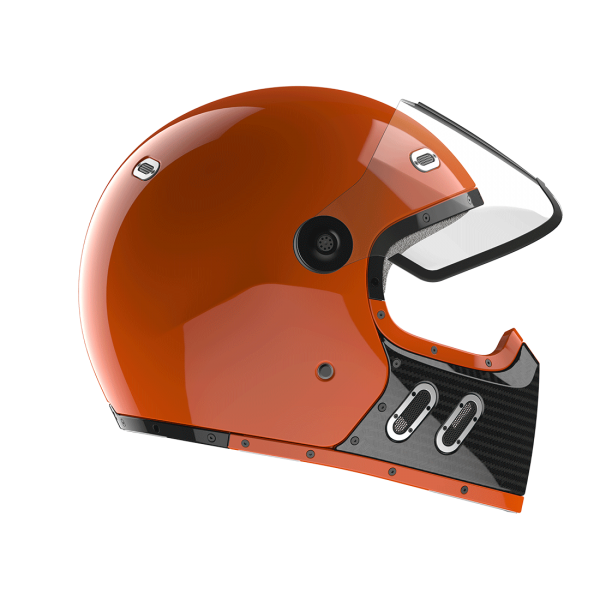 Qwart Helmet Phoenix VLE Orange Carbon