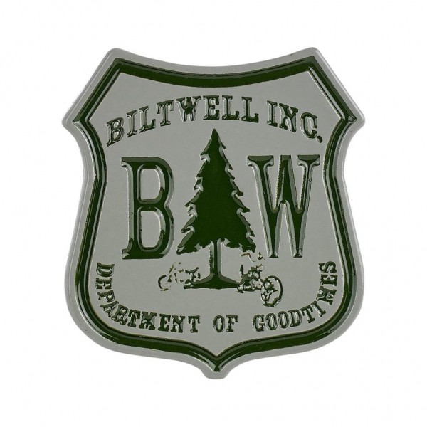 BILTWELL Pin - Good Times Green/ Grey