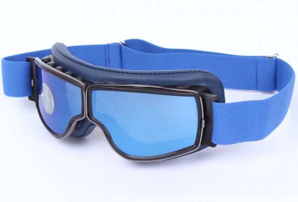 AVIATOR Goggles T2 blue gunmetal blue mirror